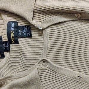 2 piece sweater dress and kacket